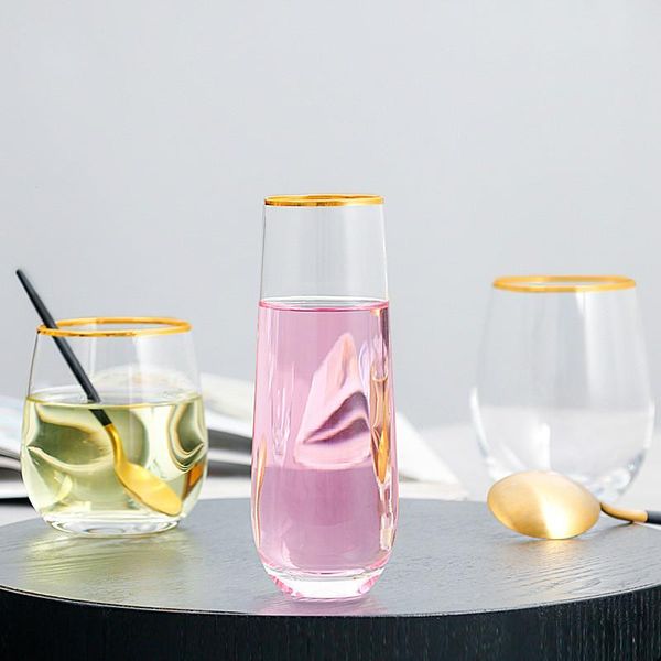 wine glasses 300-550ml creative gold foil mouth glass egg shape bar cold drinks shop whisky vodka cocktail boutique drinking set
wine glasses 300-550ml creative gold foil mouth glass egg shape bar cold drinks shop whisky vodka cocktail boutique drinking set