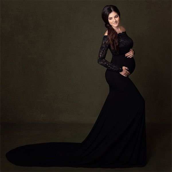 lace maternity dresses for po shoot maxi pregnancy gown long pregnant women dress pography props baby shower 210726, White
lace maternity dresses for po shoot maxi pregnancy gown long pregnant women dress pography props baby shower 210726, White