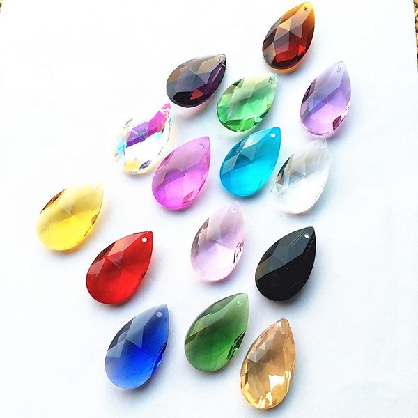 60pcs mixed colors 28*16.5*9mm faceted water drops crystal pendants for chandeliers diy wedding party suncatcher chandelier
60pcs mixed colors 28*16.5*9mm faceted water drops crystal pendants for chandeliers diy wedding party suncatcher chandelier
