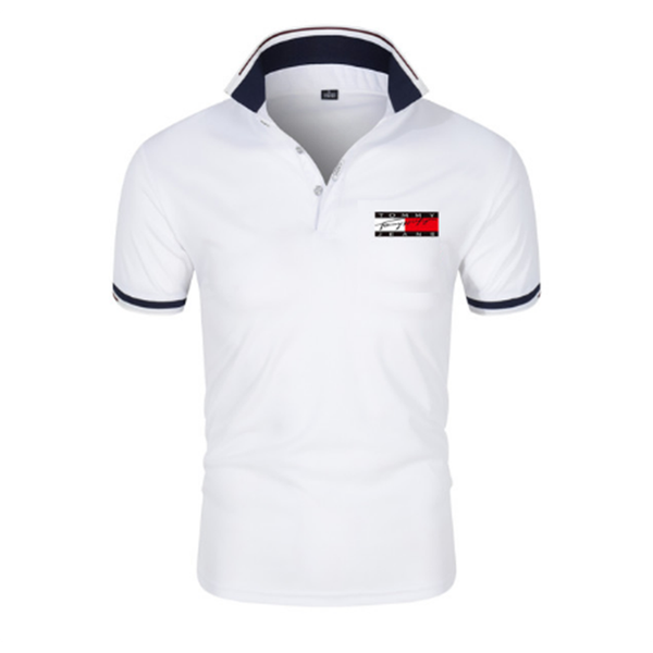 men's polos 2021 luxury summer casual fashion t-shirt short sleeve pure color shirt men, White;black
men's polos 2021 luxury summer casual fashion t-shirt short sleeve pure color shirt men, White;black