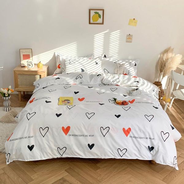 bedding sets simple love you set with pillowcase duvet cover bed linen sheet single 3pcs/4pcssize quilt covers bedclothes
bedding sets simple love you set with pillowcase duvet cover bed linen sheet single 3pcs/4pcssize quilt covers bedclothes