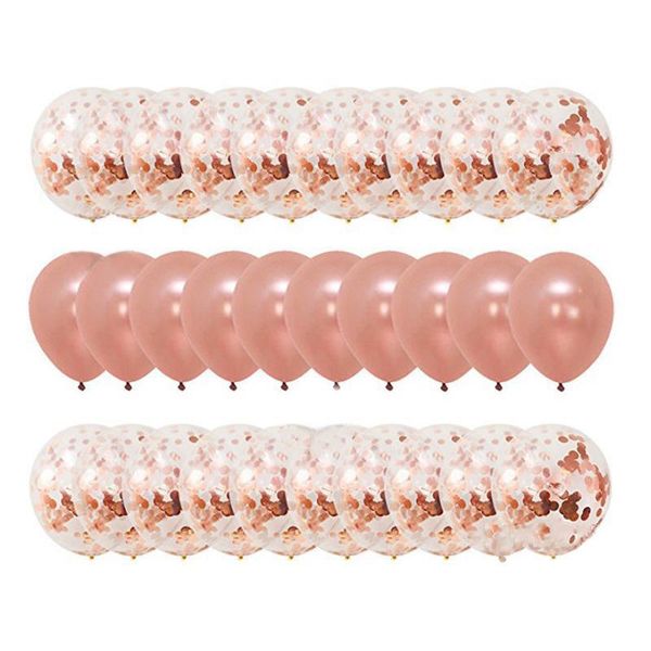party decoration 30pcs/set rose gold balloon confetti set birthday anniversary wedding gift for guests
party decoration 30pcs/set rose gold balloon confetti set birthday anniversary wedding gift for guests