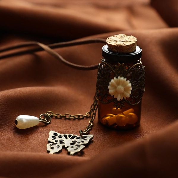 pendant necklaces retro cork wishing bottle sweater chain carved long leather cord pendants vintage butterfly flower necklace, Silver
pendant necklaces retro cork wishing bottle sweater chain carved long leather cord pendants vintage butterfly flower necklace, Silver