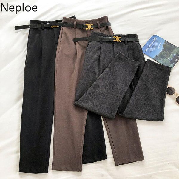 neploe harem pants autumn winter women thick pantalon high waist ankle-length female casual straight suit trousers with belt women's &, Black;white
neploe harem pants autumn winter women thick pantalon high waist ankle-length female casual straight suit trousers with belt women's &, Black;white