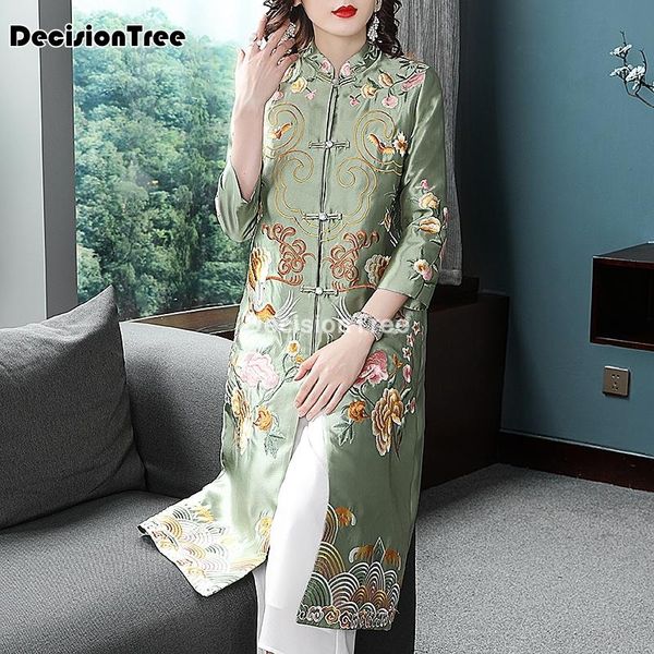 chinese dress emboridery floral qipao vintage evening party vestido long robe cheongsam traditional women wind coat ethnic clothing, Red
chinese dress emboridery floral qipao vintage evening party vestido long robe cheongsam traditional women wind coat ethnic clothing, Red