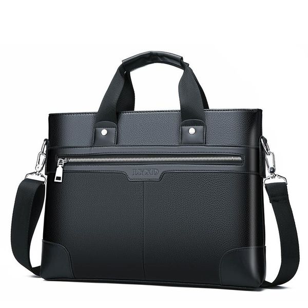 briefcases 2021 business bag men's briefcase pu leather shoulder male laphandbags messenger bags totes
briefcases 2021 business bag men's briefcase pu leather shoulder male laphandbags messenger bags totes