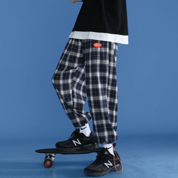 casual plaid pants autumn and winter thickened fashionable straight streetwear joggers sport loose plus size men's, Black
casual plaid pants autumn and winter thickened fashionable straight streetwear joggers sport loose plus size men's, Black