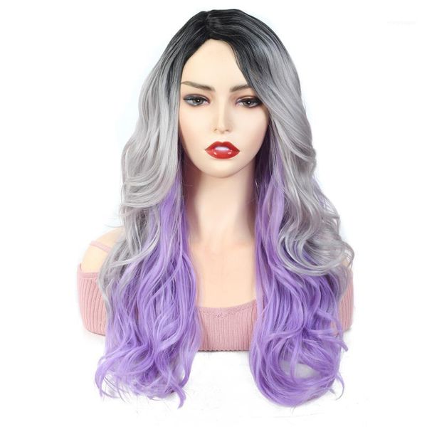 x-tress black gray purple colored wavy synthetic wig side part high temperature fiber hairstyle for women fashion trendy wigs1
x-tress black gray purple colored wavy synthetic wig side part high temperature fiber hairstyle for women fashion trendy wigs1