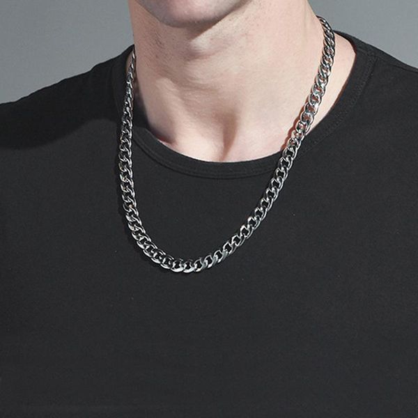chains stainless steel thick chain necklaces for men long hip hop necklace on the neck fashion jewelry accessories friends gifts, Silver
chains stainless steel thick chain necklaces for men long hip hop necklace on the neck fashion jewelry accessories friends gifts, Silver