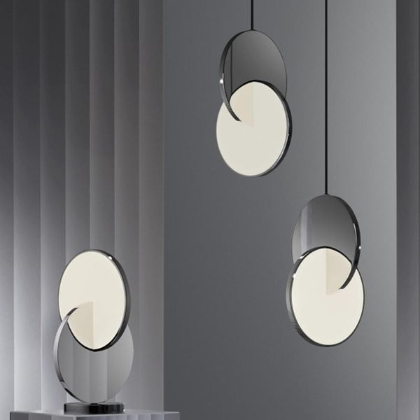 pendant lamps modern creative stainless steel led lamp chrome/gold kitchen hanging bedroom art deco for lighting fixtures lampara
pendant lamps modern creative stainless steel led lamp chrome/gold kitchen hanging bedroom art deco for lighting fixtures lampara
