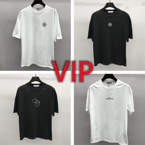 men's t-shirts cotton stone short sleeves designers round neck t shirt island summer fashion badge womens tshirts streetwear casual tee, White;black
men's t-shirts cotton stone short sleeves designers round neck t shirt island summer fashion badge womens tshirts streetwear casual tee, White;black