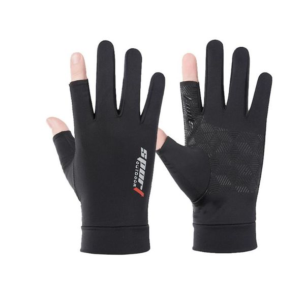 cycling gloves fishing protect hand professional release anti-slip fish ice silk breathable anti sweat accessories, Black
cycling gloves fishing protect hand professional release anti-slip fish ice silk breathable anti sweat accessories, Black