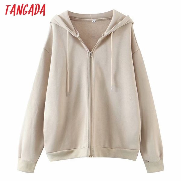 angada women beige hood coats jacket loose pocket long sleeves spring ladies elegant coat 3z17 210416, Black;brown
angada women beige hood coats jacket loose pocket long sleeves spring ladies elegant coat 3z17 210416, Black;brown