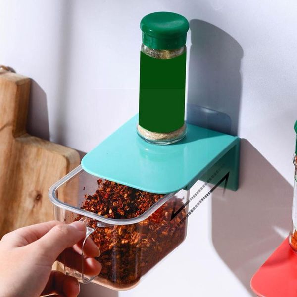 storage bottles & jars kitchen rack, moisture dust proof wall hanging easy container box, clean high spice punch, v0b3
storage bottles & jars kitchen rack, moisture dust proof wall hanging easy container box, clean high spice punch, v0b3