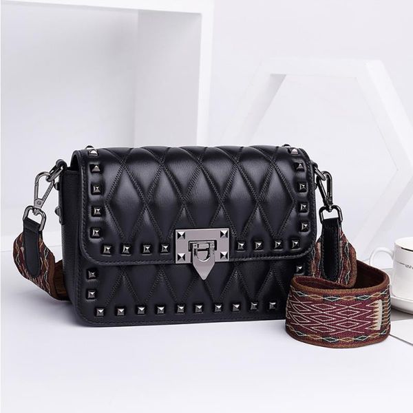 square bag handbags new leather rivet messenger all-match trendy shoulder head small cowhide layer 2020 taong
square bag handbags new leather rivet messenger all-match trendy shoulder head small cowhide layer 2020 taong