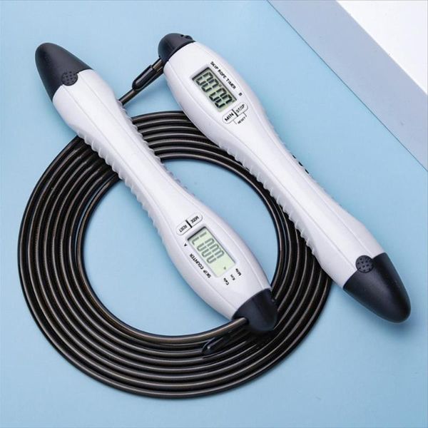 jump ropes 2.8m digital counting rope adjustable skipping with timer calorie miles kilometer counters mode for fitness exercise
jump ropes 2.8m digital counting rope adjustable skipping with timer calorie miles kilometer counters mode for fitness exercise
