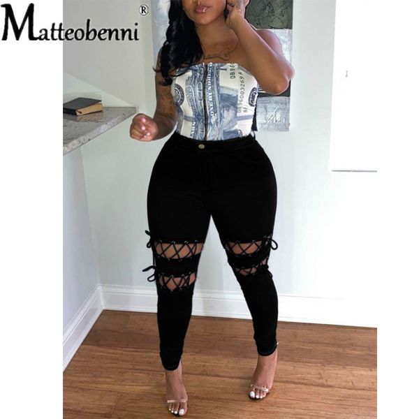 2011New Fashion Women Solid Lace-up Hollow Out Jeans 2021 Winter Plus Size Ladys Streetwear High Waist Skinny Denim Pencil Pants, Black
2011New Fashion Women Solid Lace-up Hollow Out Jeans 2021 Winter Plus Size Ladys Streetwear High Waist Skinny Denim Pencil Pants, Black
