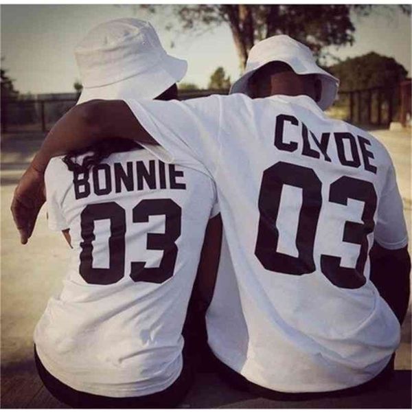 valentine shirts women/men bonnie 03 clyde 03 couples leisure cotton short sleeve t-shirt euro size o neck t-shirts 210517, White
valentine shirts women/men bonnie 03 clyde 03 couples leisure cotton short sleeve t-shirt euro size o neck t-shirts 210517, White
