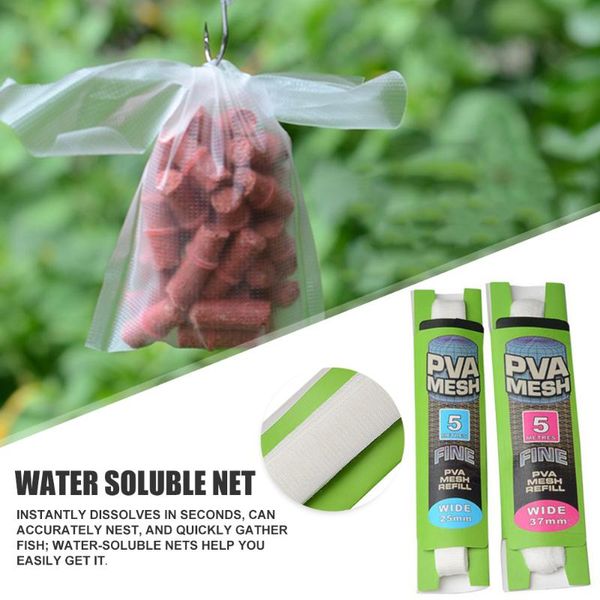 portable fishing net pva mesh soluble narrow network refill bait protect fish tackle accessories
portable fishing net pva mesh soluble narrow network refill bait protect fish tackle accessories