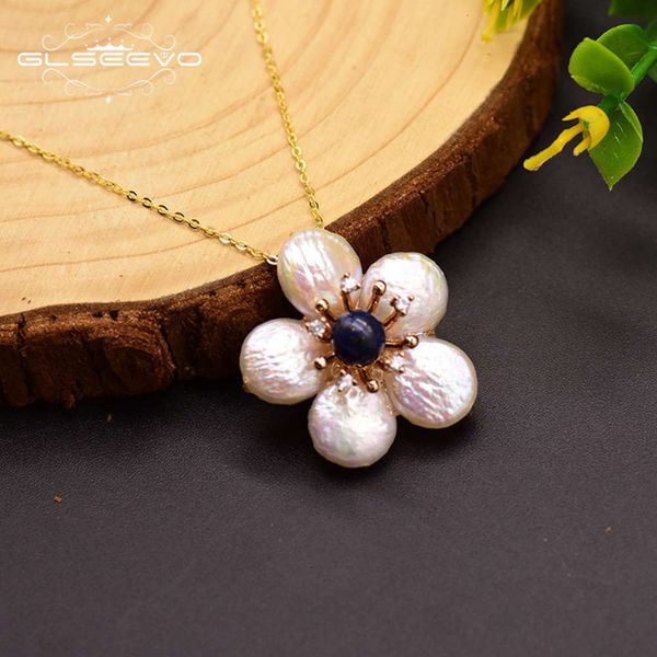 glseevo925 silver necklace pure natural pearl flower pendant necklace women's jewelry, Black
glseevo925 silver necklace pure natural pearl flower pendant necklace women's jewelry, Black