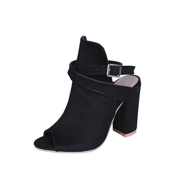 sandals women high heels fish mouth female square heel gladiator summer ladies shoes footwear, Black
sandals women high heels fish mouth female square heel gladiator summer ladies shoes footwear, Black