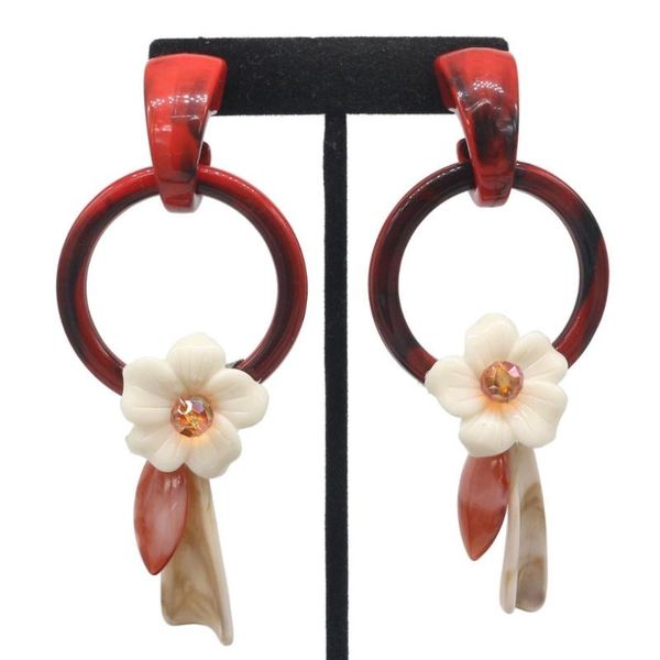 dangle & chandelier fashion flower earring for women girl resin female shell pendientes, Silver
dangle & chandelier fashion flower earring for women girl resin female shell pendientes, Silver
