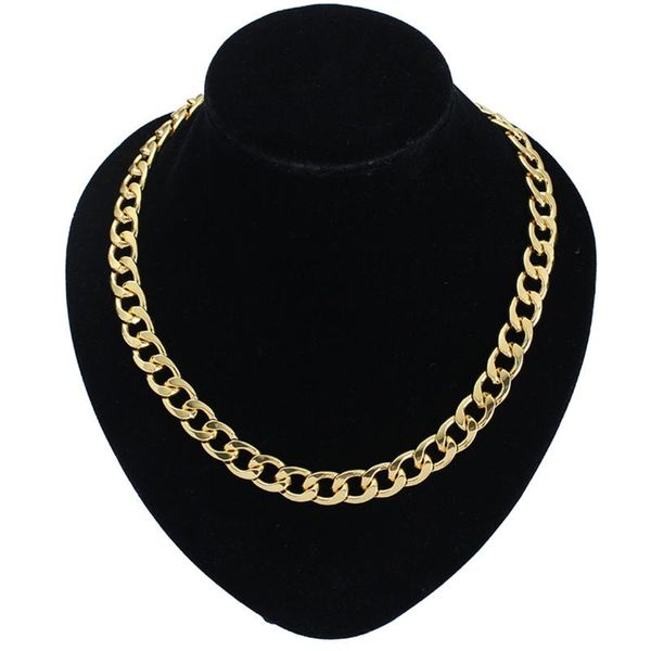 pendant necklaces hip hop luxury cuban chain necklace gold silver color metal curb link for women men punk neck chokers jewelry
pendant necklaces hip hop luxury cuban chain necklace gold silver color metal curb link for women men punk neck chokers jewelry