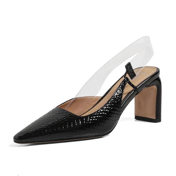 sandals zalavor women real leather high heel summer shoes woman pointed toe office lady party footwear size 34-41 4wfy, Black
sandals zalavor women real leather high heel summer shoes woman pointed toe office lady party footwear size 34-41 4wfy, Black