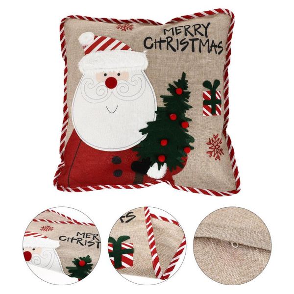 cushion/decorative pillow 1pc lovely christmas linen embroidered pillowcase decor throw cover
cushion/decorative pillow 1pc lovely christmas linen embroidered pillowcase decor throw cover