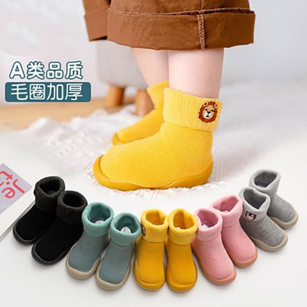 first walkers 2021 floor socks children's fall/winter indoor non-slip plus velvet thick toddler baby shoes born boots
first walkers 2021 floor socks children's fall/winter indoor non-slip plus velvet thick toddler baby shoes born boots