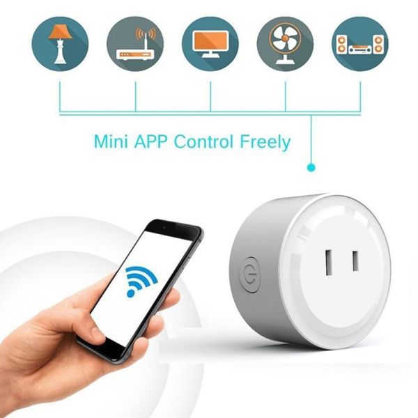 smart power plugs mini wifi socket plug mobile app remote control voice timing electrical
smart power plugs mini wifi socket plug mobile app remote control voice timing electrical