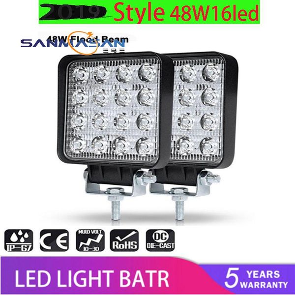 car headlights led work light strip 48w16led square inspection off-road vehicle spotlight lights
car headlights led work light strip 48w16led square inspection off-road vehicle spotlight lights