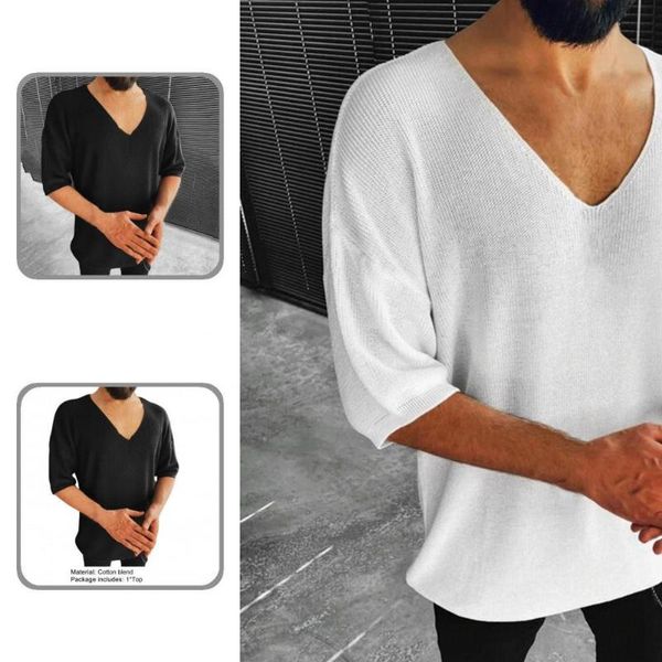 men's casual shirts streetwear simple knitted men autumn sweater pullovers v neck for doing sports, White;black
men's casual shirts streetwear simple knitted men autumn sweater pullovers v neck for doing sports, White;black