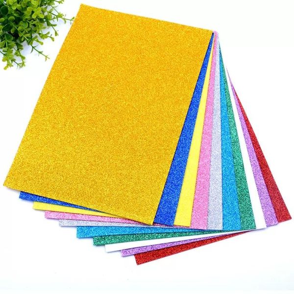 party decoration 5sheets/bag foamiran sponge glitters foam paper 20x30cm craft gold spong powder handmade crafts decor diy gift
party decoration 5sheets/bag foamiran sponge glitters foam paper 20x30cm craft gold spong powder handmade crafts decor diy gift