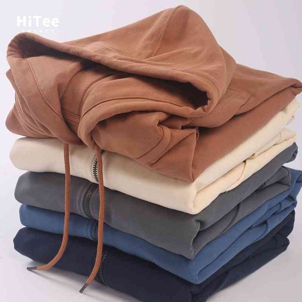 hitee autumn winter fashion coat loose zipper solid color hooded men's sweater, Black
hitee autumn winter fashion coat loose zipper solid color hooded men's sweater, Black