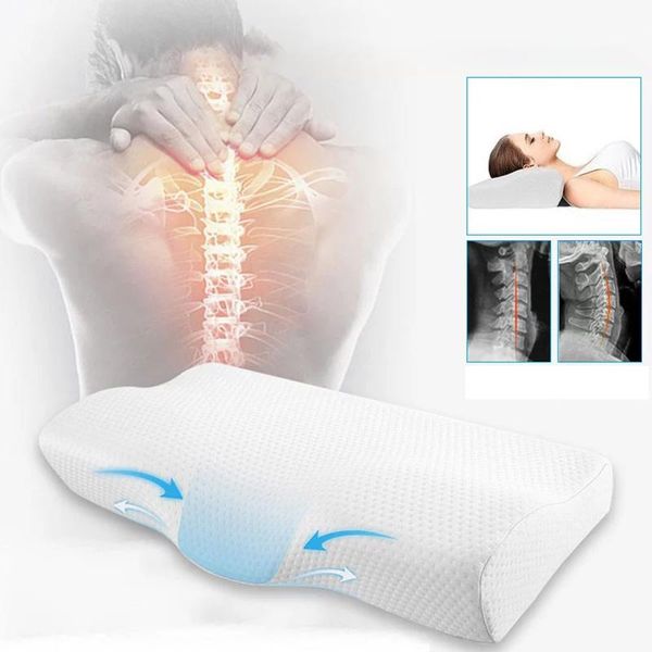 pillow memory foam bed orthopedic neck protection slow rebound butterfly shaped health cervical
pillow memory foam bed orthopedic neck protection slow rebound butterfly shaped health cervical