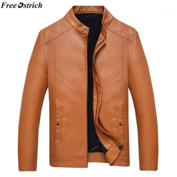 ostrich men jacket 2021 winter casual solid color zipper long sleeve coats blouses men's1, Black;brown
ostrich men jacket 2021 winter casual solid color zipper long sleeve coats blouses men's1, Black;brown