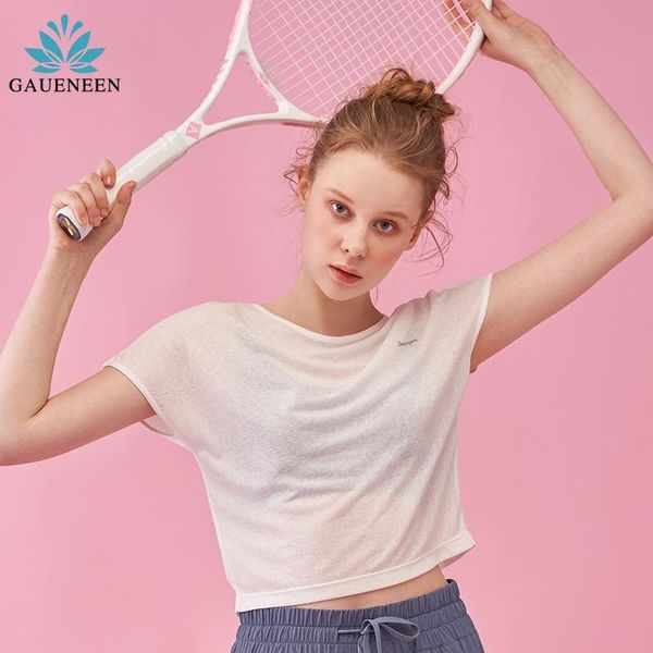 yoga outfit gaueneen women fitness t-shirt female gym sportswear quick dry short sleeve crop running workout woman sports
yoga outfit gaueneen women fitness t-shirt female gym sportswear quick dry short sleeve crop running workout woman sports