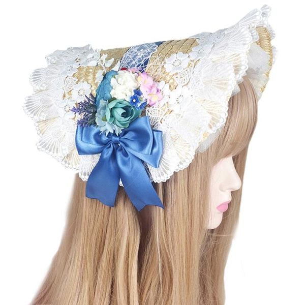 other event & party supplies handmade lolita pastoral bonnet straw hat sweet ruffled lace trimming ribbon elegant tea floral cosplay sun cap
other event & party supplies handmade lolita pastoral bonnet straw hat sweet ruffled lace trimming ribbon elegant tea floral cosplay sun cap