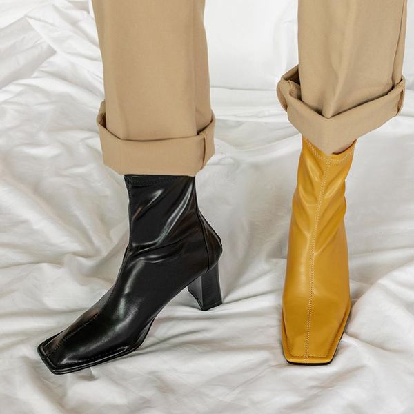 boots western yellow black punk autumn winter chunky high heel leather square toe fashion shoes women ankle cowboy for
boots western yellow black punk autumn winter chunky high heel leather square toe fashion shoes women ankle cowboy for