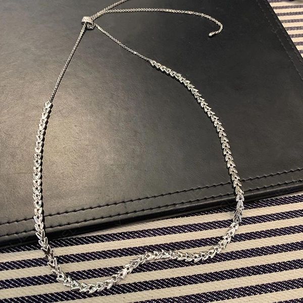 chains soelle luxury couture 925 sterling silver white zircon wheat ears heart shaped chain necklace adjusteble women fashion jewelry
chains soelle luxury couture 925 sterling silver white zircon wheat ears heart shaped chain necklace adjusteble women fashion jewelry