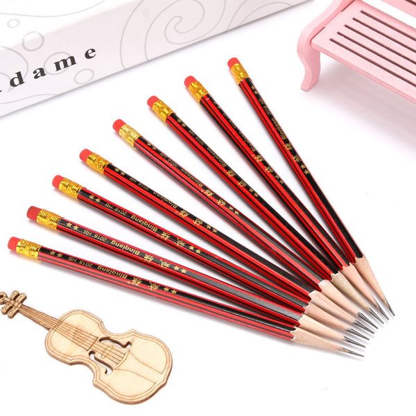 writing hb pencil for 2b tt primary school students children's suppli stationery sketch pencil set, Black;red
writing hb pencil for 2b tt primary school students children's suppli stationery sketch pencil set, Black;red