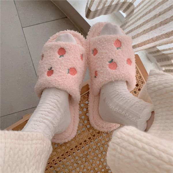 cute fluffy house slippers for women girls faux fur slides slipper shoes female home soft fruit print winter, Black
cute fluffy house slippers for women girls faux fur slides slipper shoes female home soft fruit print winter, Black