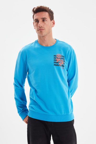 men's hoodies & sweatshirts trendyol men 's regular fit long sleeve cycling neck printed tmnaw22sw0572, Black
men's hoodies & sweatshirts trendyol men 's regular fit long sleeve cycling neck printed tmnaw22sw0572, Black
