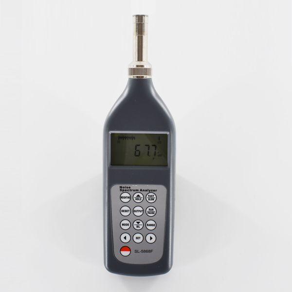 digital portable sl-5868f noise spectrum analyzer sound level meter measure 1/1 octave filter and 1/3 octave filter
digital portable sl-5868f noise spectrum analyzer sound level meter measure 1/1 octave filter and 1/3 octave filter