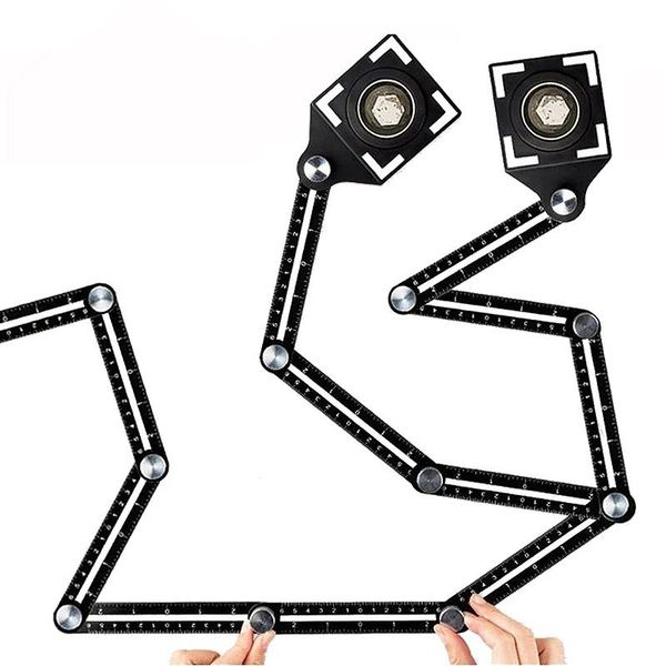 professional hand tool sets tile hole locator adjustable multi angle measuring ruler protractor 6-sides floor glass woodworking universal pu
professional hand tool sets tile hole locator adjustable multi angle measuring ruler protractor 6-sides floor glass woodworking universal pu