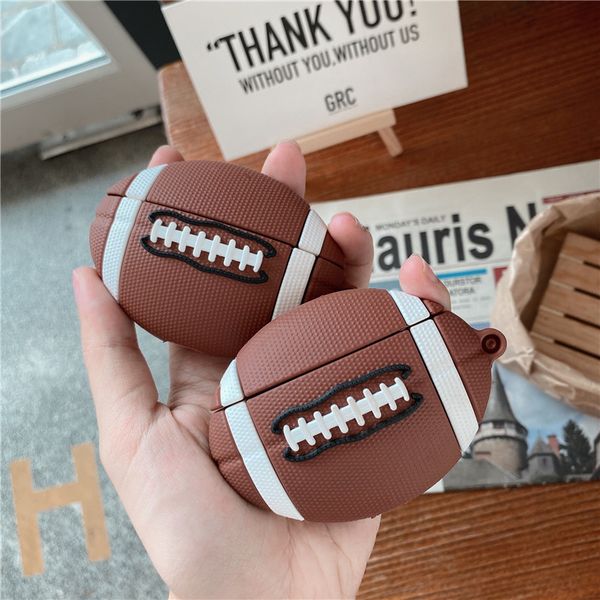 3d rugby american football shockproof headphone cases for airpods 1 2 pro shockproof earphone cover air pod accessories
3d rugby american football shockproof headphone cases for airpods 1 2 pro shockproof earphone cover air pod accessories