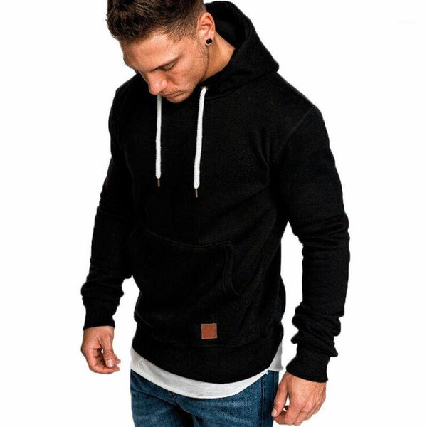men's hoodies & sweatshirts autumn men casual long sleeve front pocket soft cotton plain zipper pullover running wear, Black
men's hoodies & sweatshirts autumn men casual long sleeve front pocket soft cotton plain zipper pullover running wear, Black