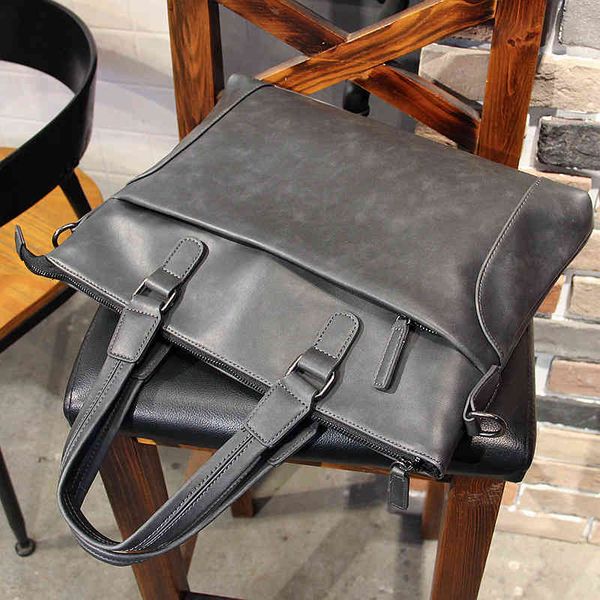 briefcase japan and south korea trend men's handbag personalized fashion daily messenger bag 2021 shoulder hand carry
briefcase japan and south korea trend men's handbag personalized fashion daily messenger bag 2021 shoulder hand carry