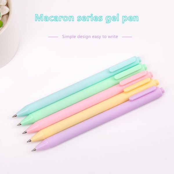 retro macaron color press gel pen student candy hand account black signature office stationery can pens
retro macaron color press gel pen student candy hand account black signature office stationery can pens